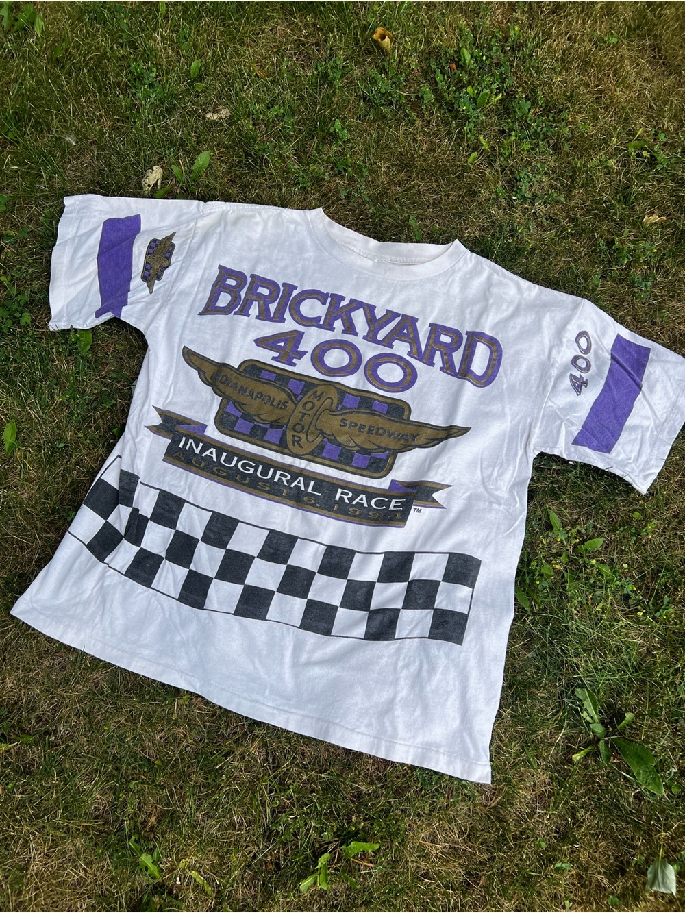 Vintage Brickyard 400 Inaugural Race Shirt